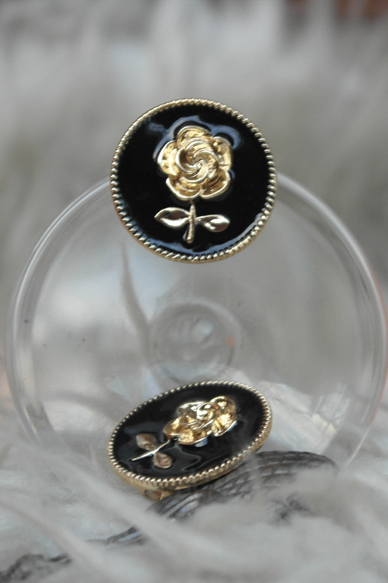 ROUND ROSE BLK