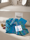 Bareeze lawn blue 3pc Unstitch