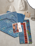 Gul Ahmed 3pc Blue lawn Unstitch