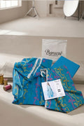 Bareeze lawn blue 3pc Unstitch