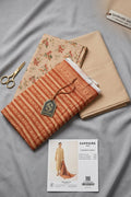 Sapphire 3pc Beige lawn Unstitch