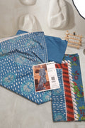 Gul Ahmed 3pc Blue lawn Unstitch