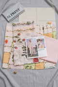 M/Basics Peach 3pc lawn Unstitch